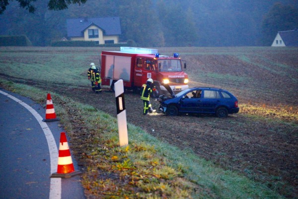 Bilder von der Unfallstelle. Fotos: Daniel Unger