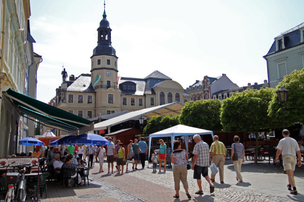 Crimmitschau will ganzjährlich attraktiver für ihre Bewohner und Besucher werden. Nicht nur zum Stadtfest. Foto: Alice Jagals/ Archiv