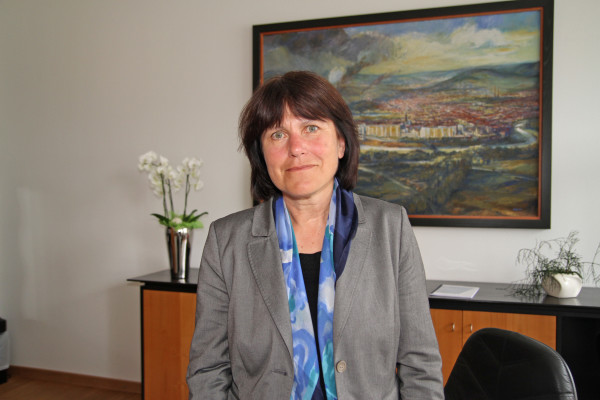 Oberbürgermeisterin Pia Findeiß steht nun erst einmal ohne einen zweiten Stellvertreter da. Foto: Alice Jagals