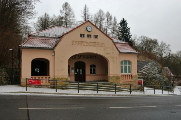 Drahtseilbahn Augustusburg Talstation