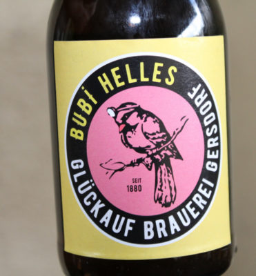 Neu im Sortiment der Glückauf Brauerei: Das "Bubi Helles". Foto. Uwe Wolf
