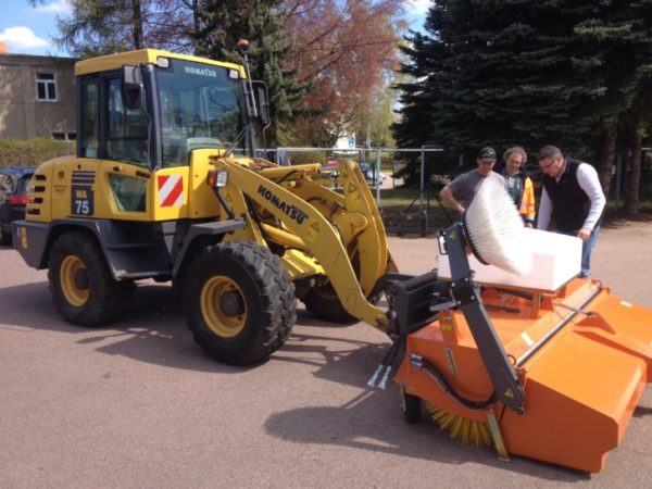Stadtbauhof Hainichen erhält neue Kehrmaschine