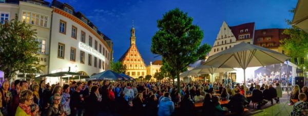 Freunde von Jazz, Funk und Swing erleben am Freitag und Samstag einen wahren Ohrenschmaus beim Schumann-Denkmal. Foto: Kultour Z.