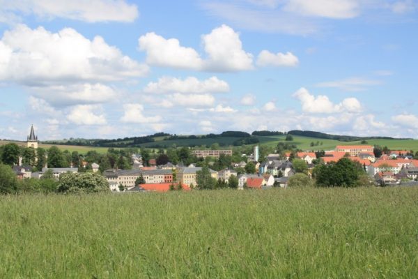 Blick auf Eppendorf. Die zentrale Lage des Ortes wissen nicht nur die Einwohner zu schätzen. Foto: Constanze Lenk