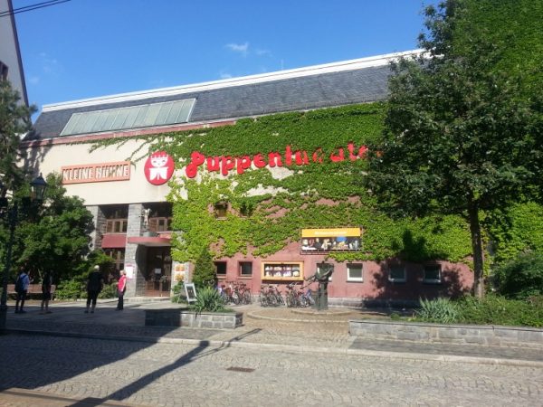 Das Erdgeschoss des Puppentheaters wird separiert und ist künftig vom Theater getrennt. Foto: Alice Jagals