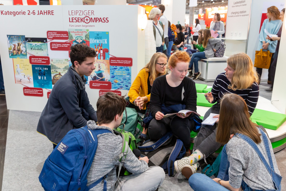 Sowohl für die Kleinsten als auch für die großen Besucher hält die Buchmesse in Leipzig ein umfanreiches Programm bereit. Foto: Leipziger Messe GmbH|Tom Schulze